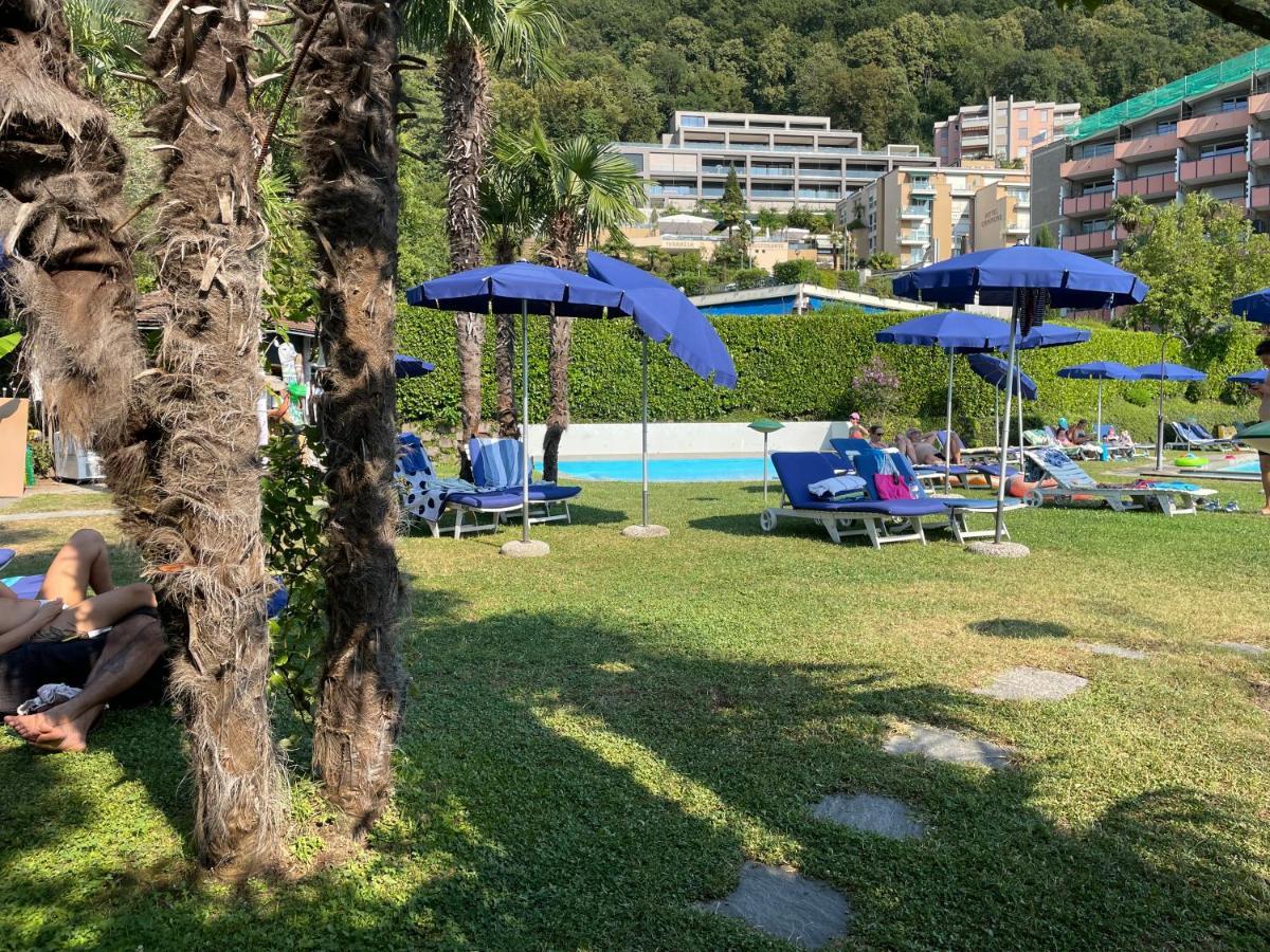 Ferien Am Luganer See Mit Seesicht Bissone Eksteriør billede